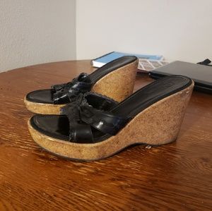Womens ellemenno platform wedge sandals